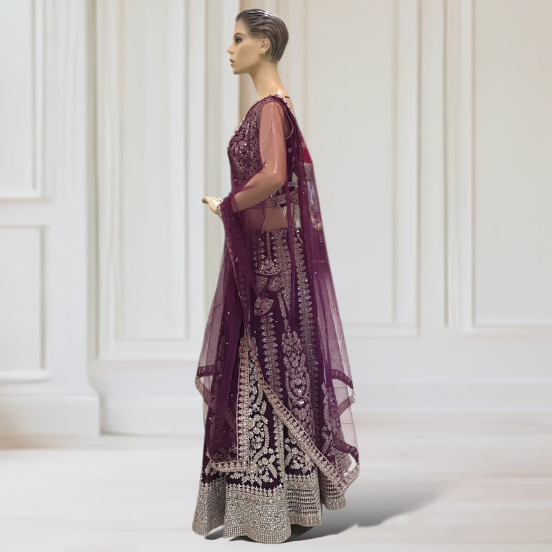 Lehenga + Choli + scarf