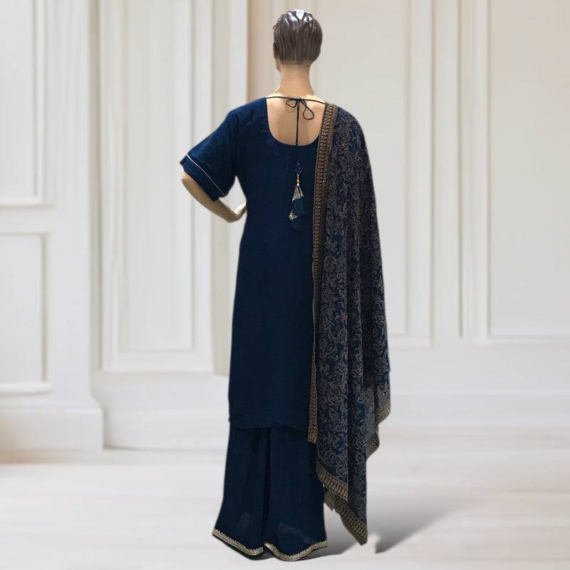 Kurta + Trouser + Scarf