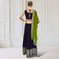 Lehenga + Choli + Scarf