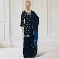 Kurta + Garara + Scarf