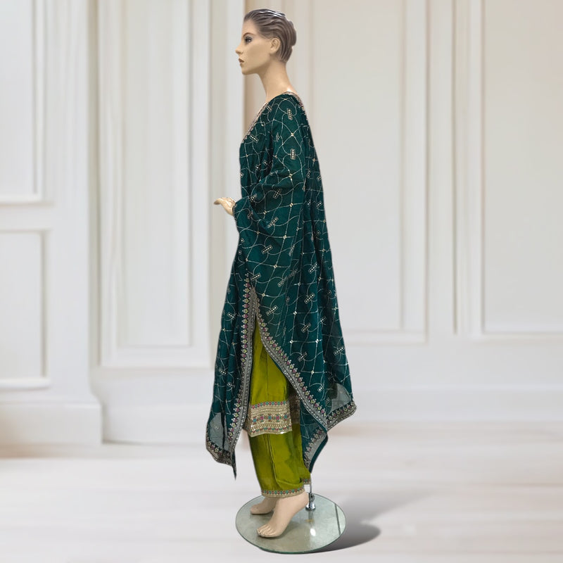 Kurta + Trouser + scarf