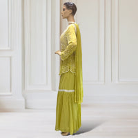 Kurta + Garara + scarf