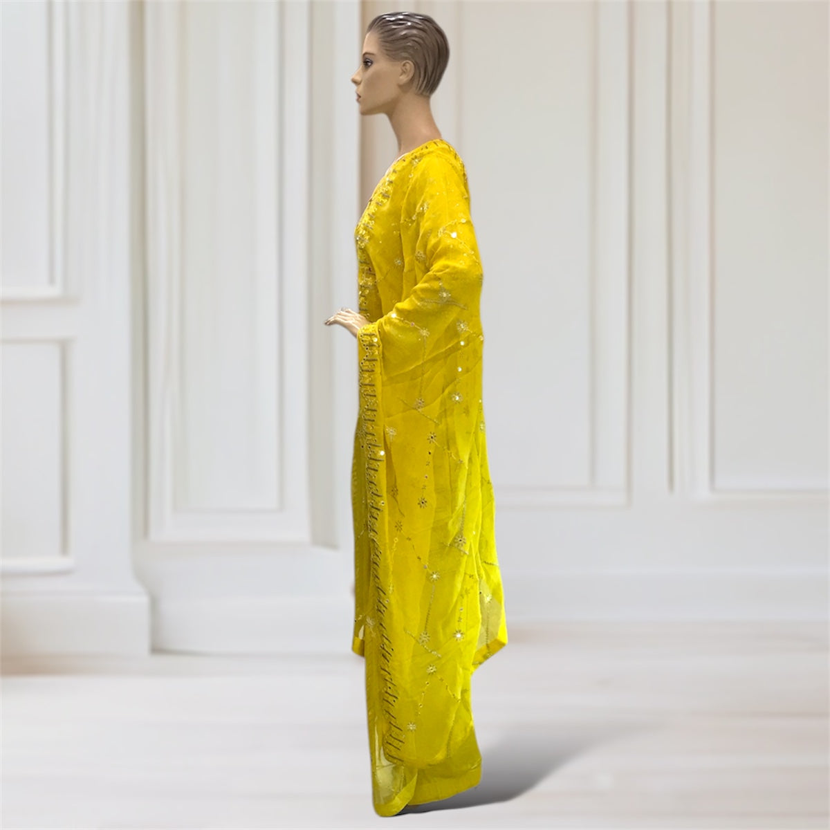 Kurta + Shalwar + Scarf