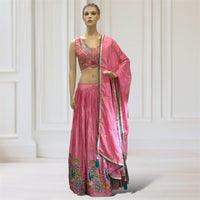 Lehenga + Choli + Scarf