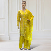 Kurta + Shalwar + Scarf