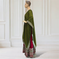 Lehenga + Choli + Scarf