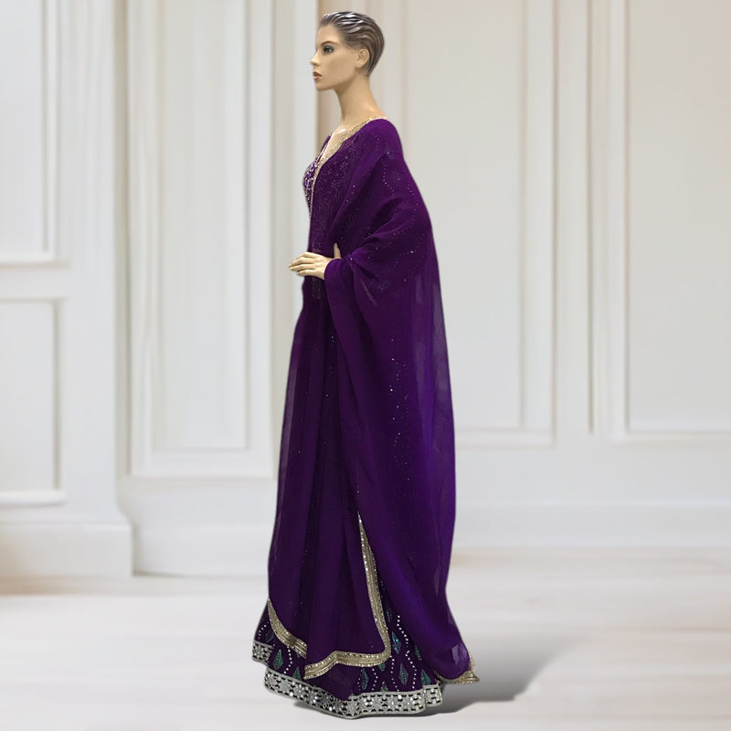 Lehenga + Choli + scarf