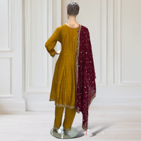 Kurta + Trouser + scarf