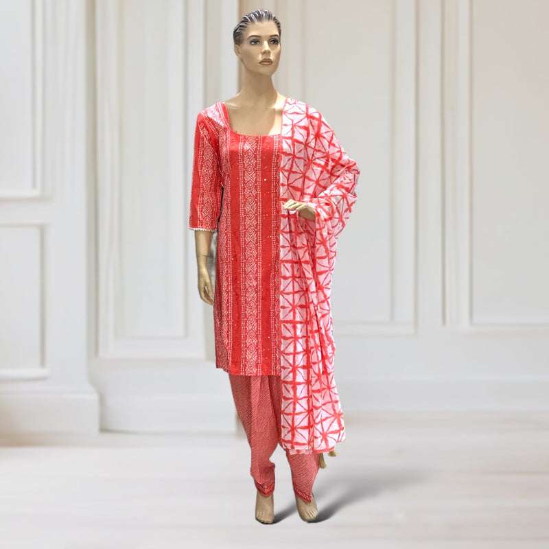 Kurta + Trouser + scarf