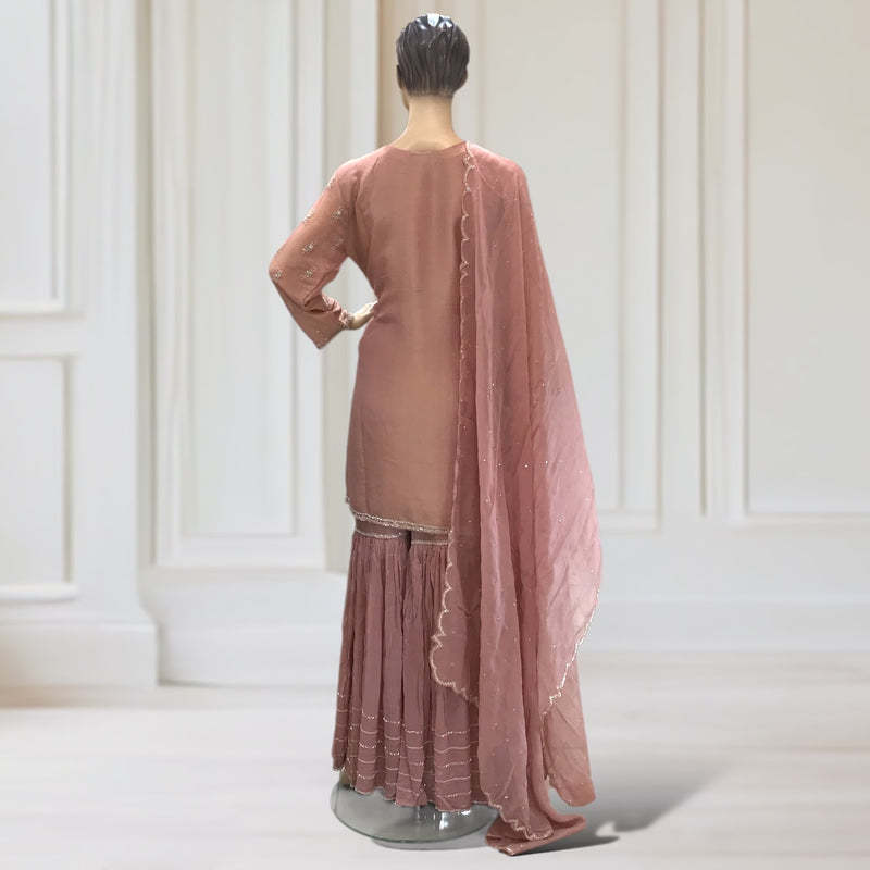 Kurta + Garara + Scarf