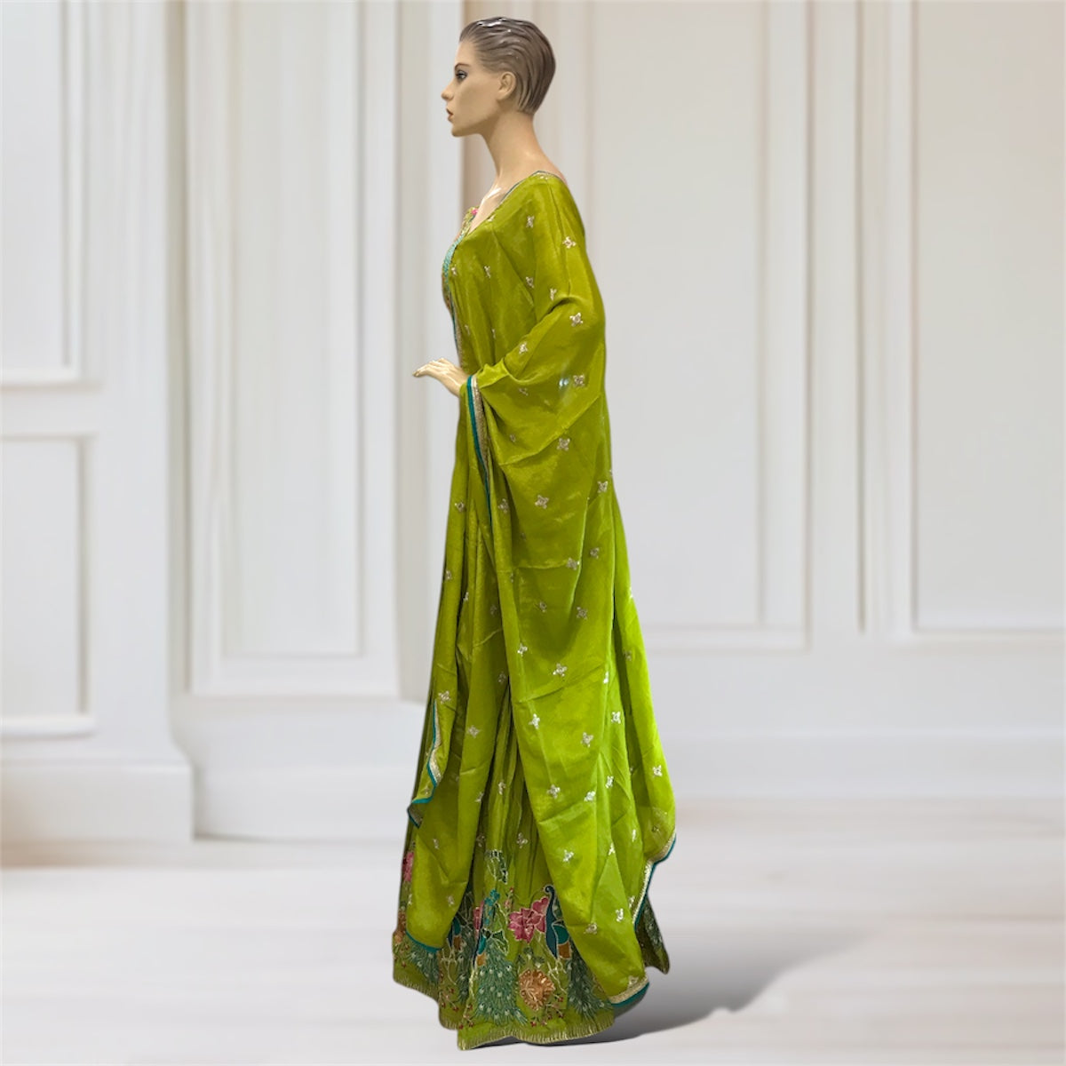Lehenga + Choli + Scarf
