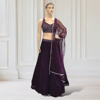 Lehenga + Choli + scarf