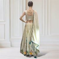 Lehenga + Choli + Scarf