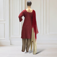 Kurta + Trouser + scarf