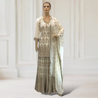 Kurta + Lehenga + Scarf