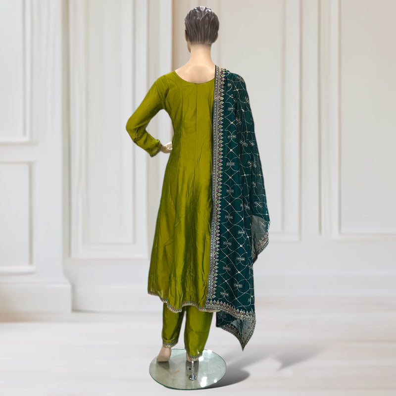 Kurta + Trouser + scarf