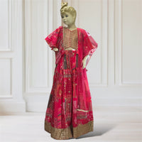 Lehenga +Choli + Scarf