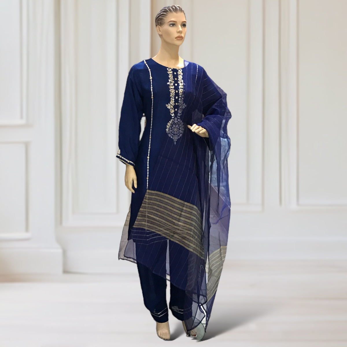 Kurta + Trouser + scarf