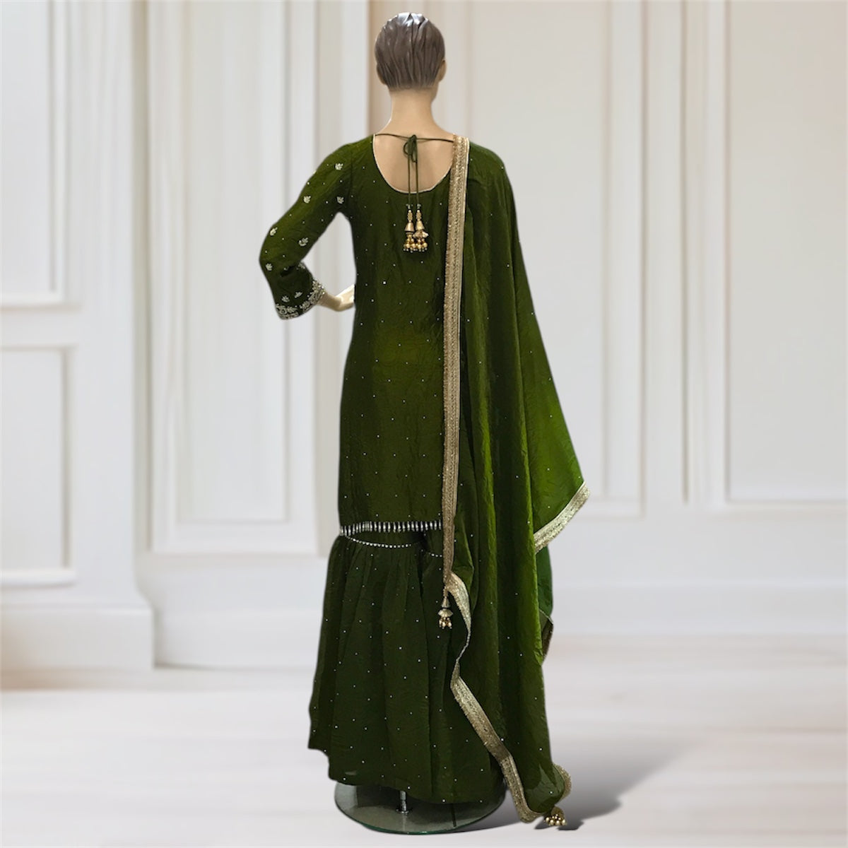 Kurta + Garara + Scarf