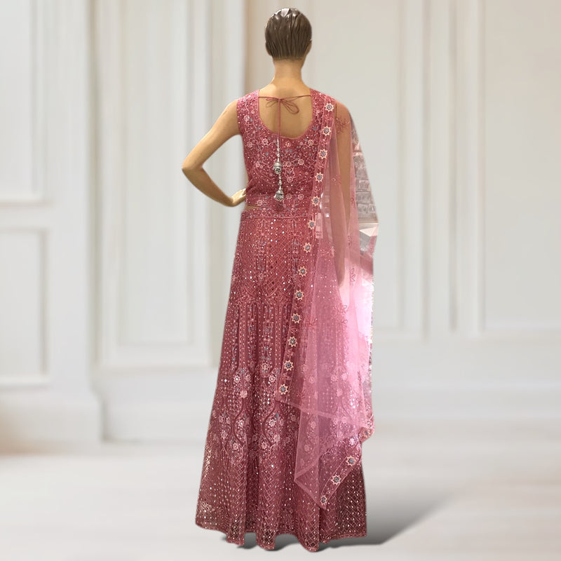 Lehenga + Choli + Scarf