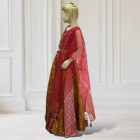 Lehenga + Choli + Scarf