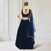 Lehenga + Choli + scarf