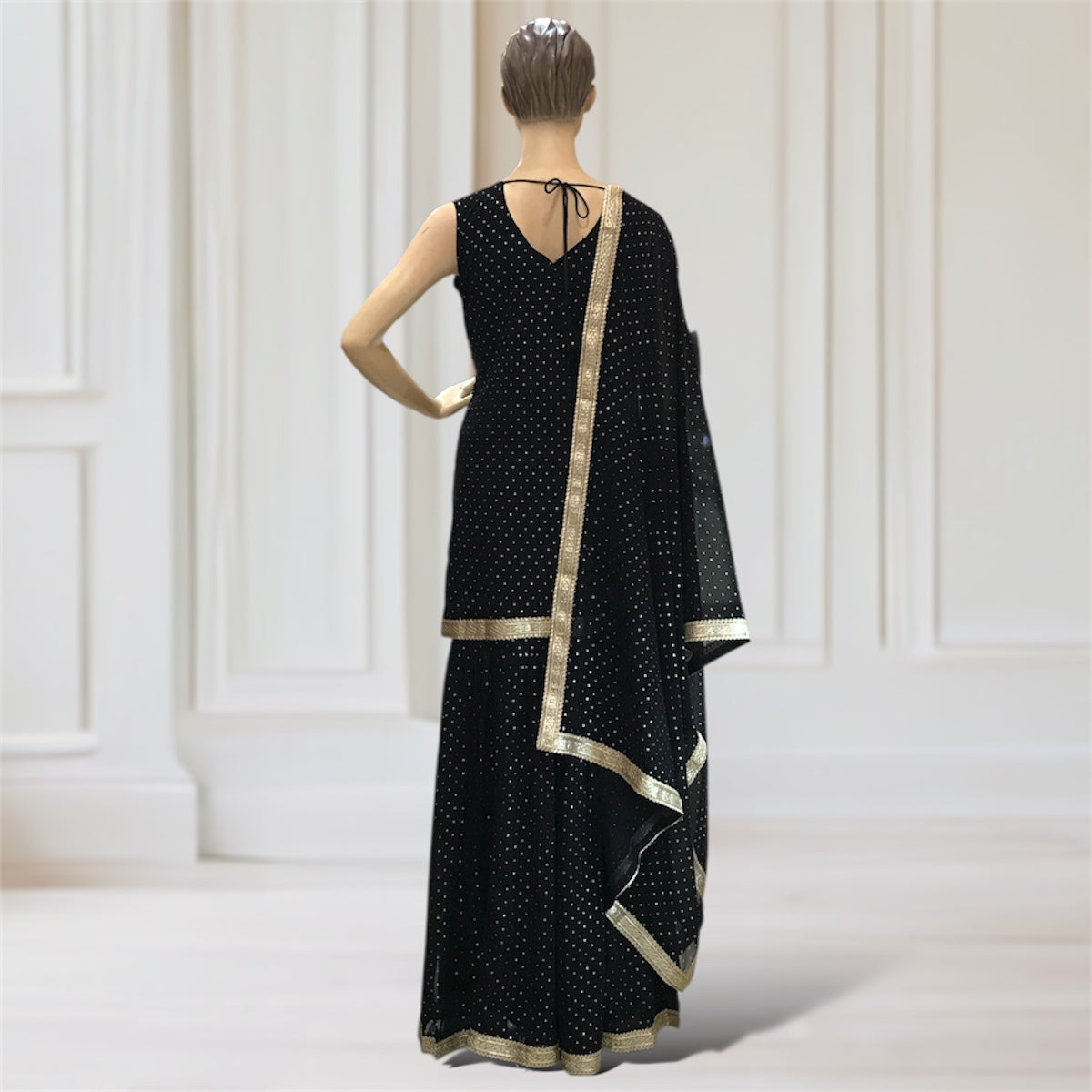 Kurta + Garara + Scarf