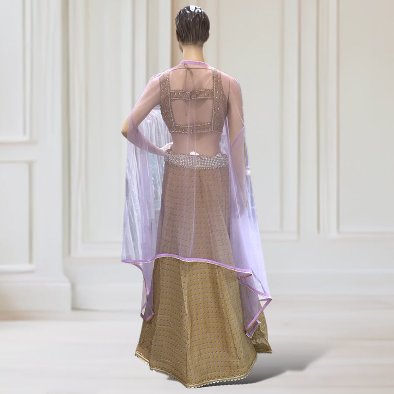 Lehenga + Choli + Scarf