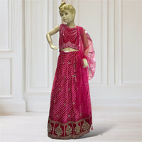 Lehenga + Choli + Scarf