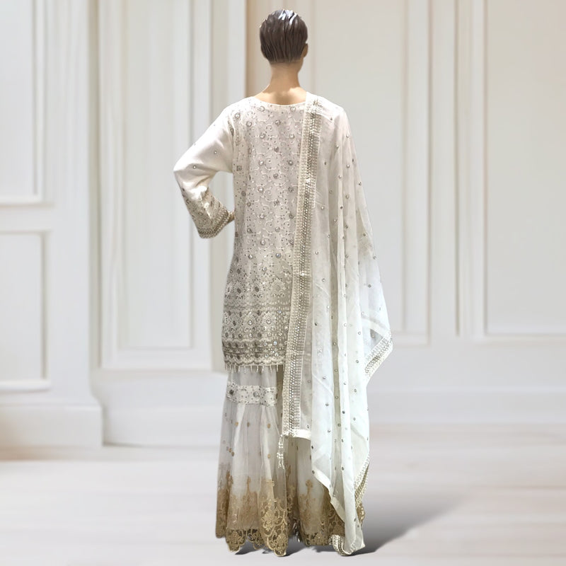 Kurta + Garara + Scarf