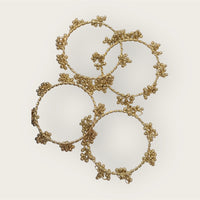 Kashmiri Gold Bells 4PCS