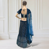 Lehenga + Choli + scarf