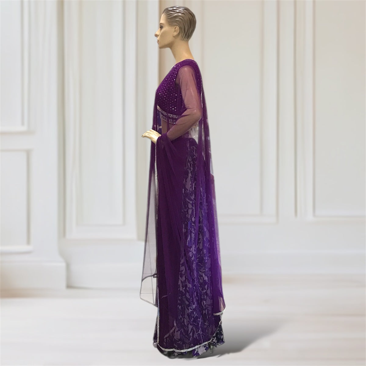 Lehenga + Choli + Scarf