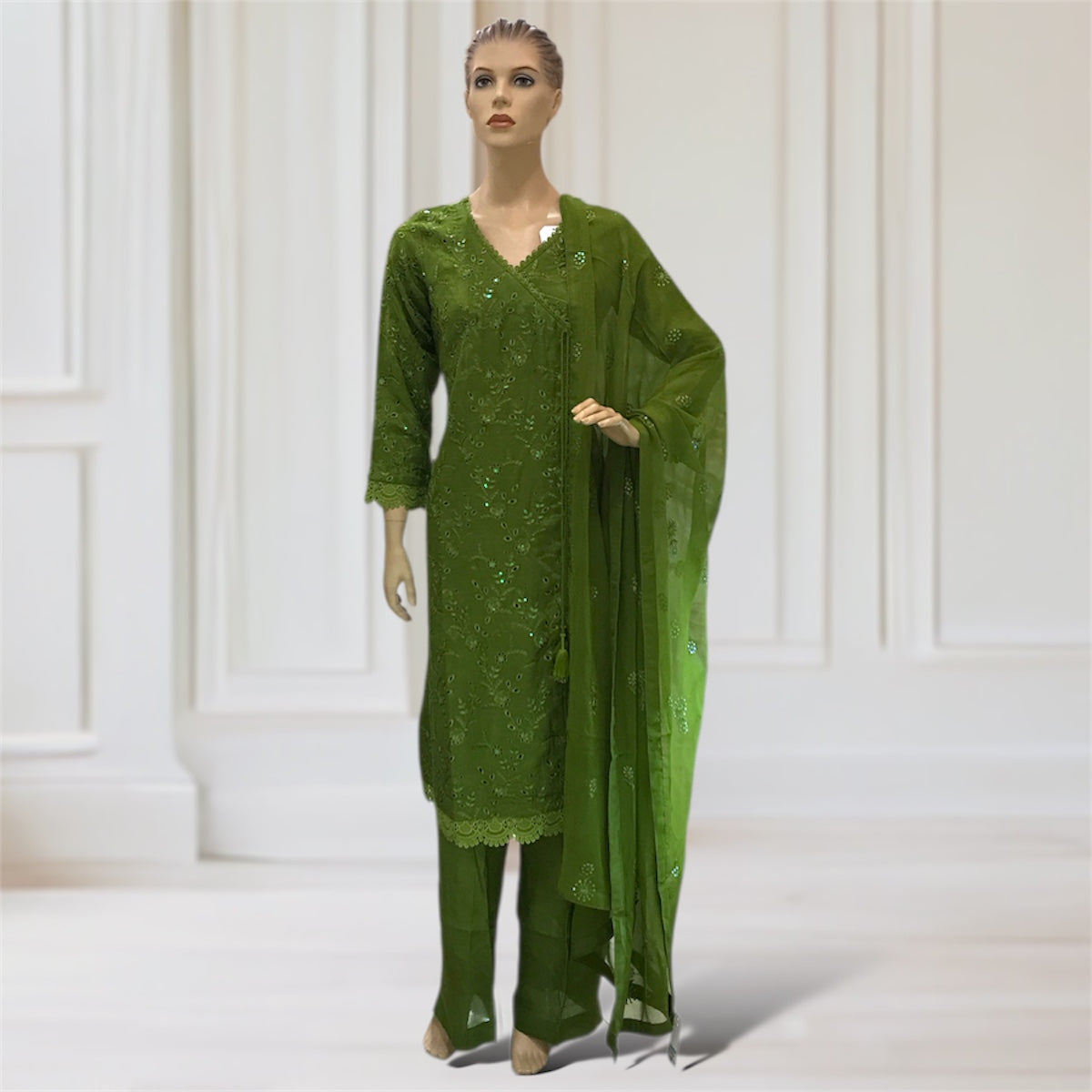 Kurta + Trouser + Scarf