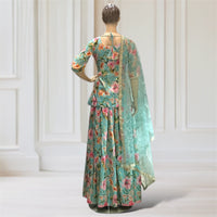 Lehenga + Choli + Scarf