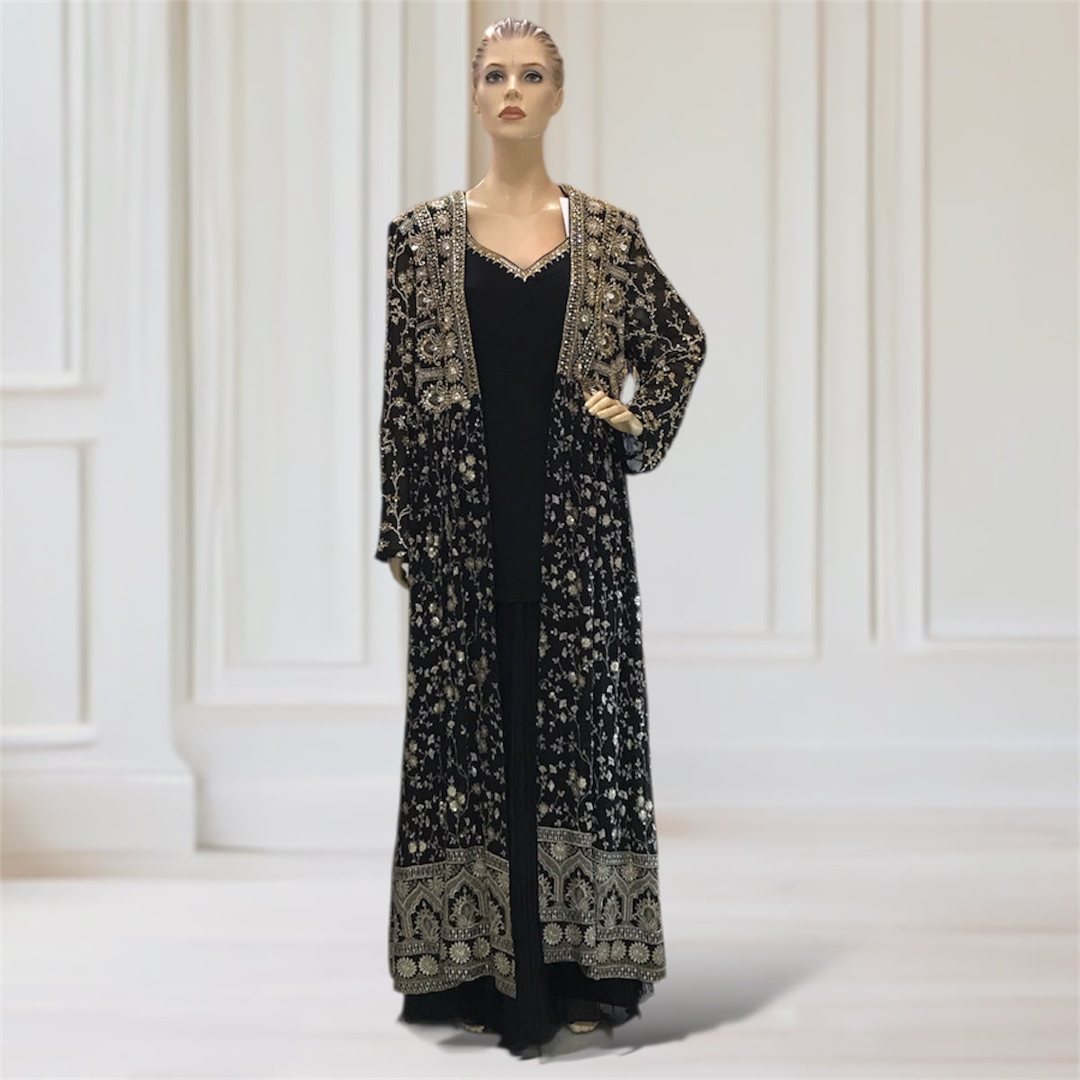 Jacket + Kurta + Lehenga