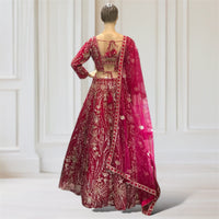 Lehenga + Choli + Scarf