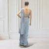 Blouse + Drape Attach Scarf