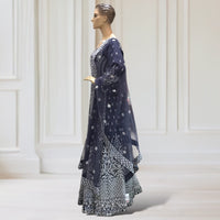 Anarkali Gown + Scarf