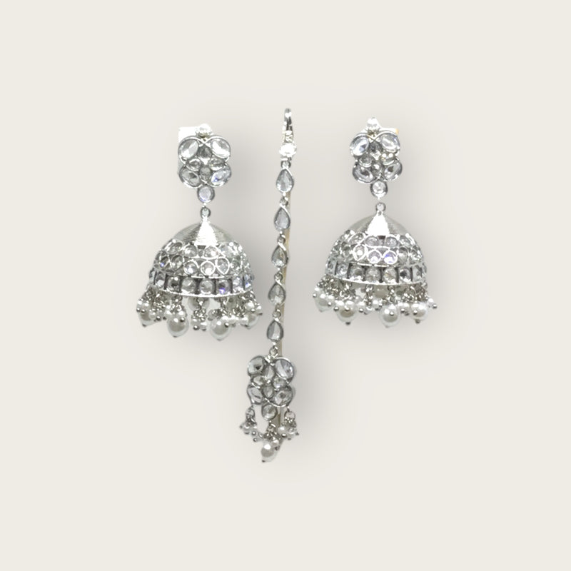 Necklace + Earrings + Tikka
