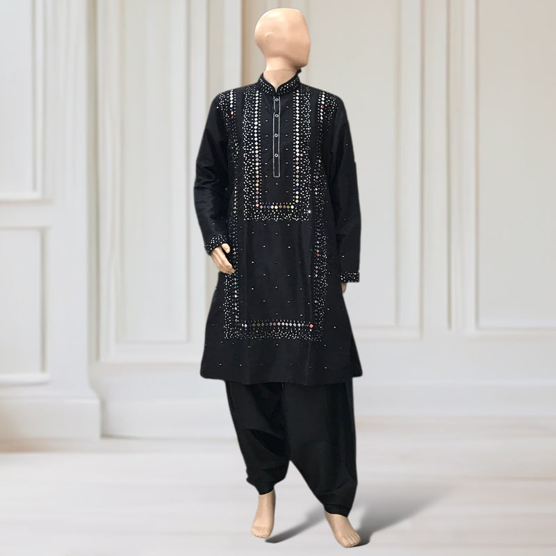 Kurta + Dhoti Trouser + scarf
