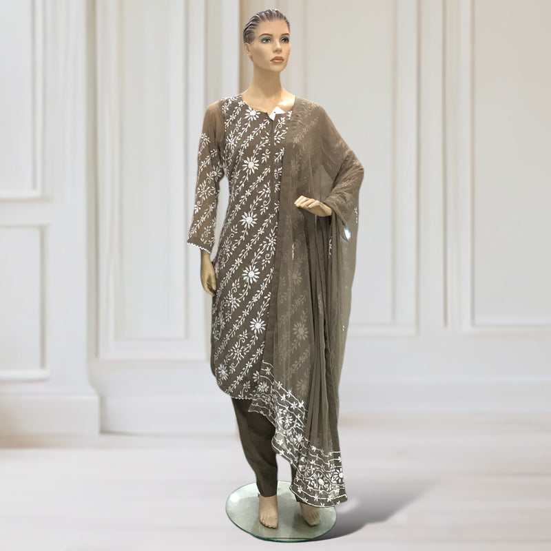 Kurta + Trouser + scarf