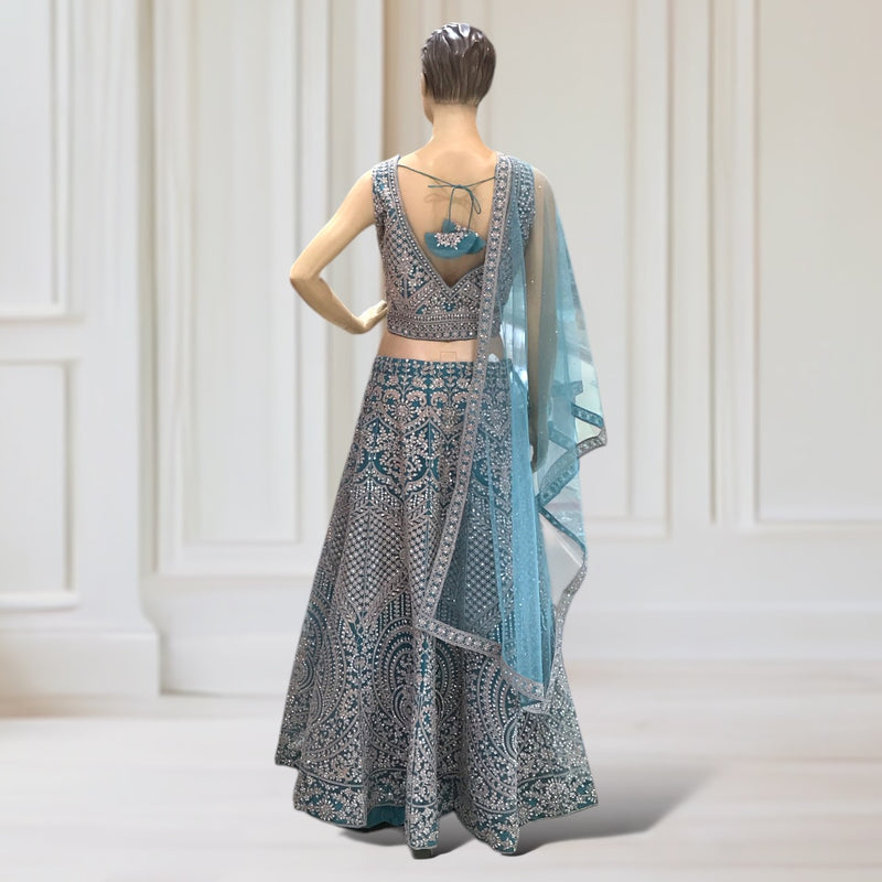 Lehenga + Choli + scarf