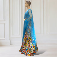 Lehenga + Choli + Scarf