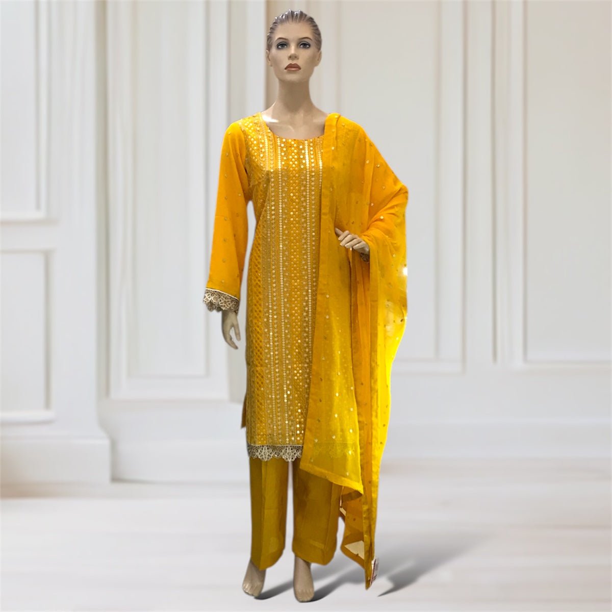 Kurta + Trouser + Scarf