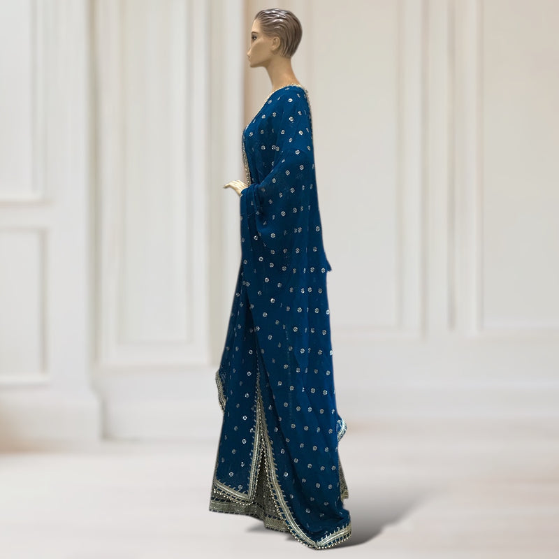 Kurta + Garara + Scarf