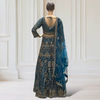 Lehenga + Choli + Scarf