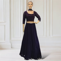 Lehenga + Choli + Scarf