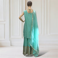 Kurta + Palazzo + Scarf