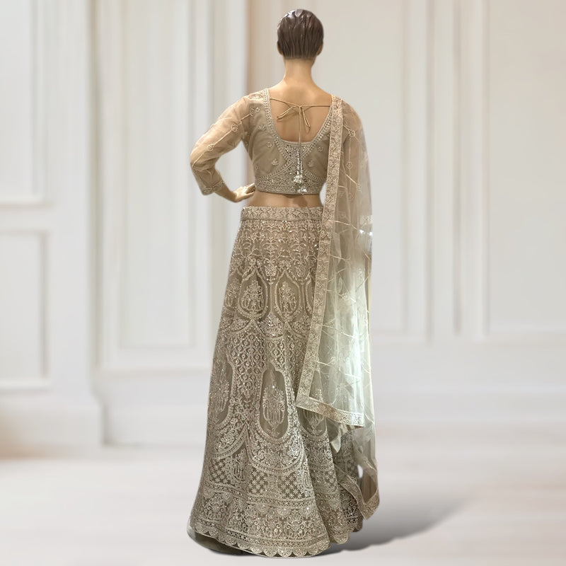 Lehenga + Choli + Scarf